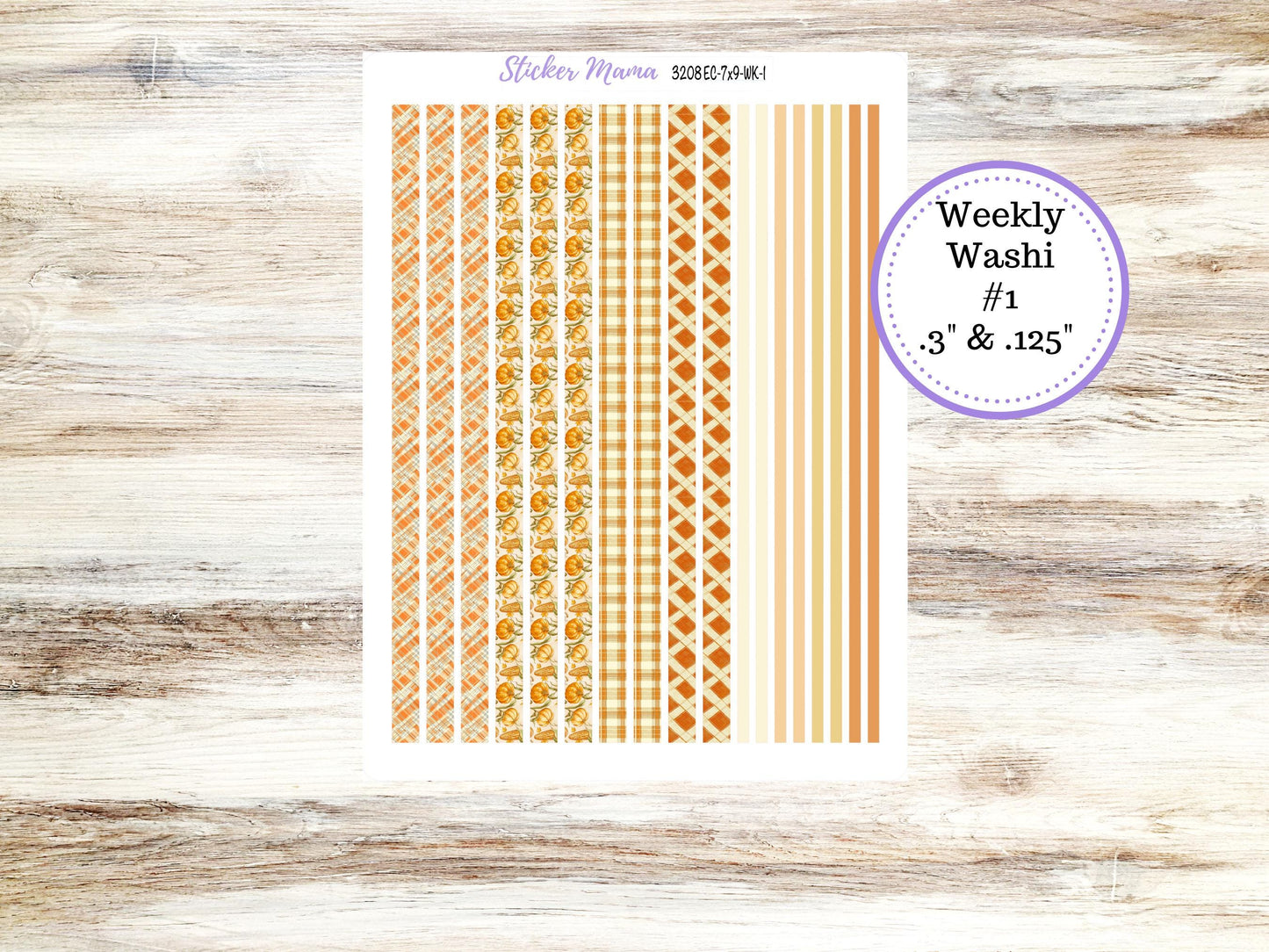 ERIN CONDREN Weekly Planner Kit WK-3208 || November || Weekly Planner Sticker Kit || Erin Condren ||