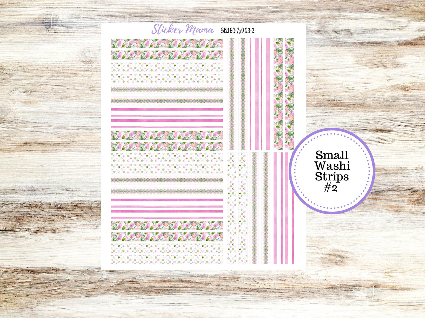 ERIN CONDREN Dashboard Planner Kit DB-3121 || April - Easter Petals || Dashboard Planner Sticker Kit || Erin Condren ||