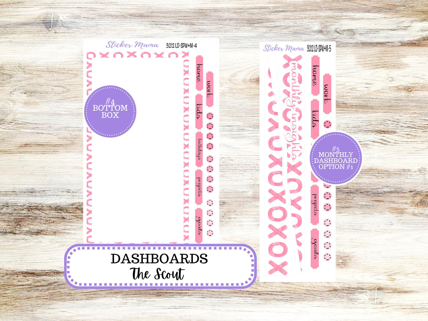 LD Small "The Scout" || PORTRAIT Weekly + Monthly Planner Kit #3212 || Love Notes || Laurel Denise Kit Portrait || February || 10-25