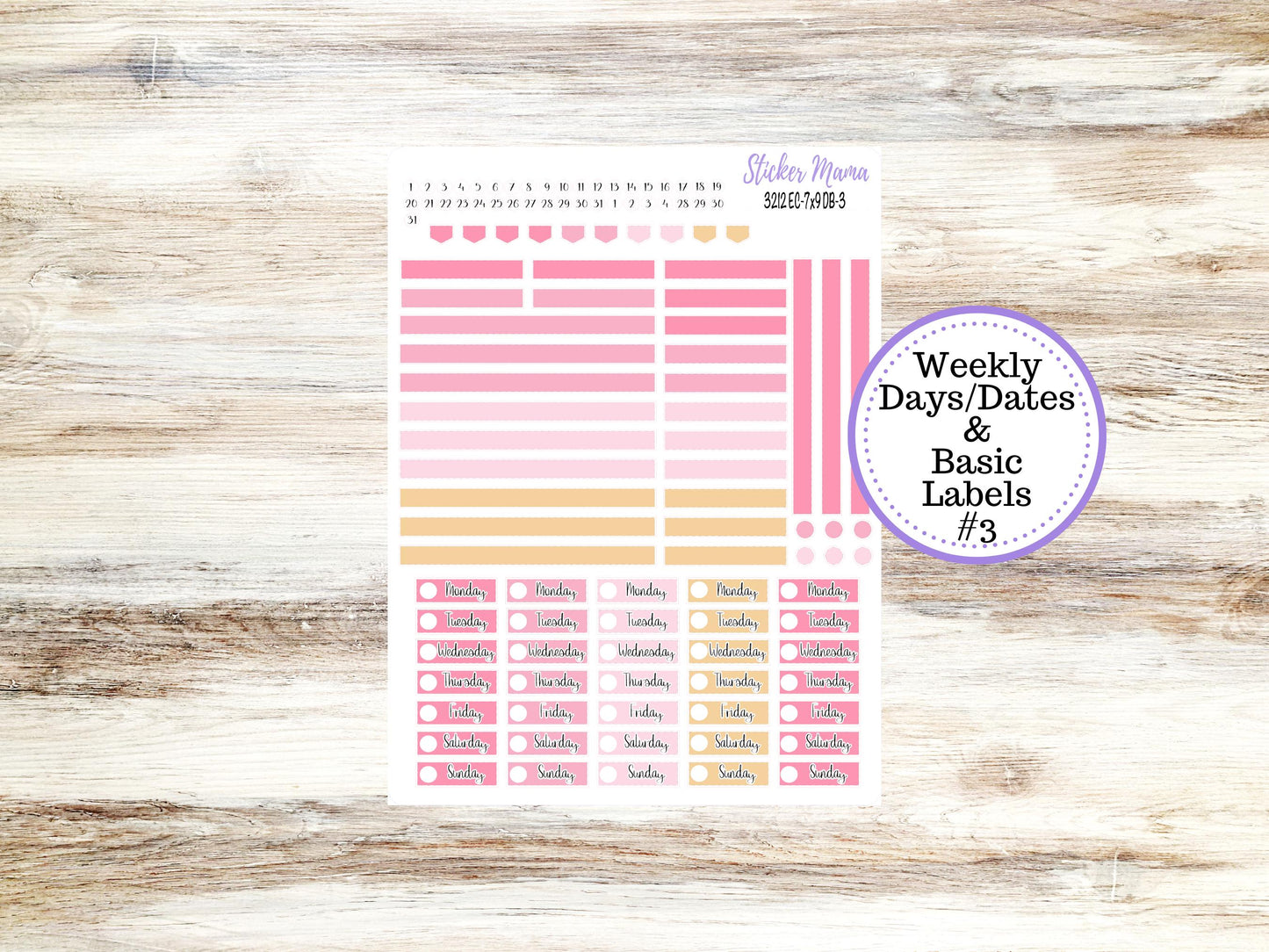 ERIN CONDREN Dashboard Planner Kit DB-3212 || February - Love Notes || Dashboard Planner Sticker Kit || Erin Condren ||