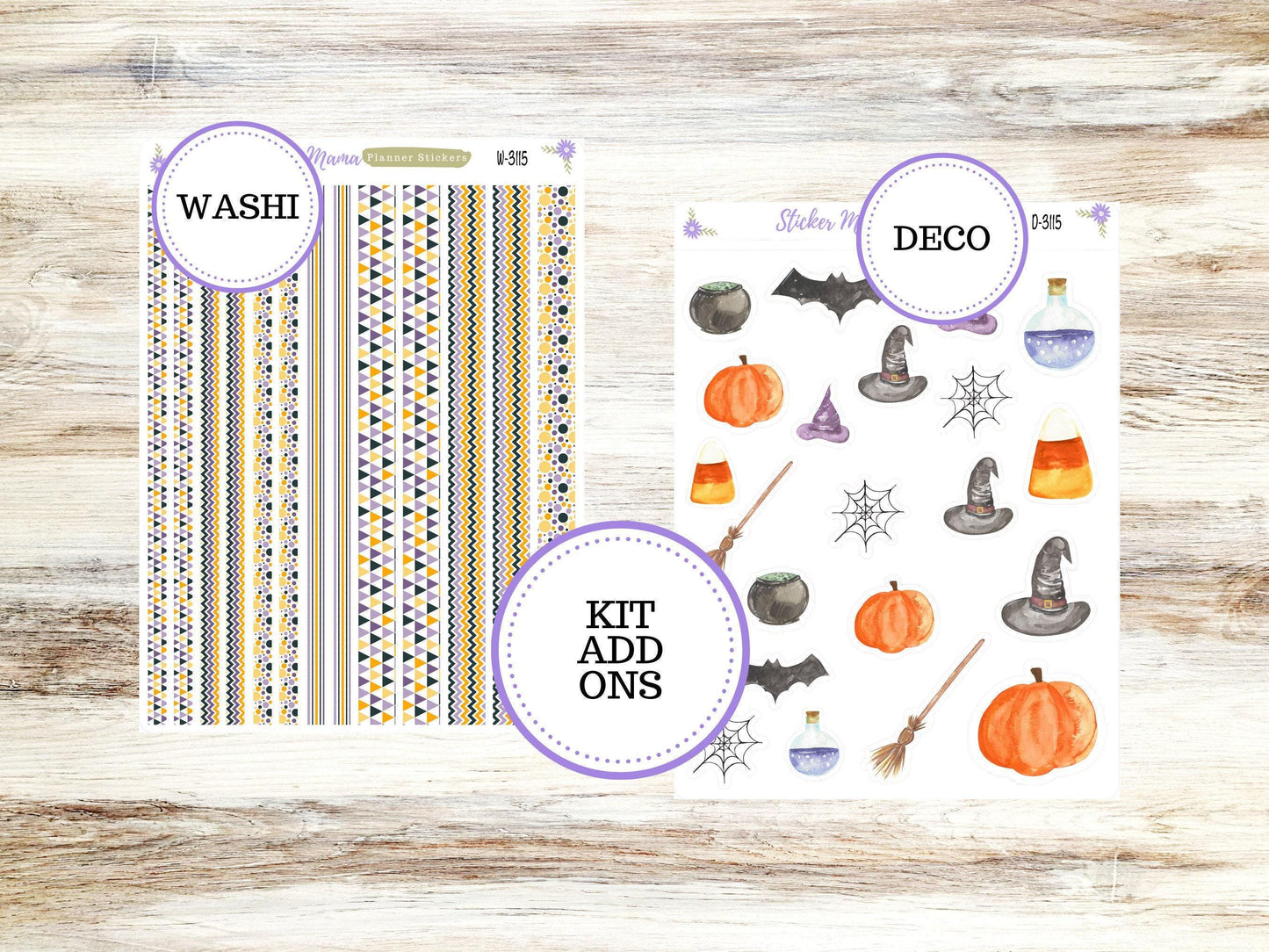 LAUREL DENISE TEACHER Planner Kit #3115 || Laurel Denise Kit || Laurel Denise Stickers || Laurel Denise Horizontal Vertical || October