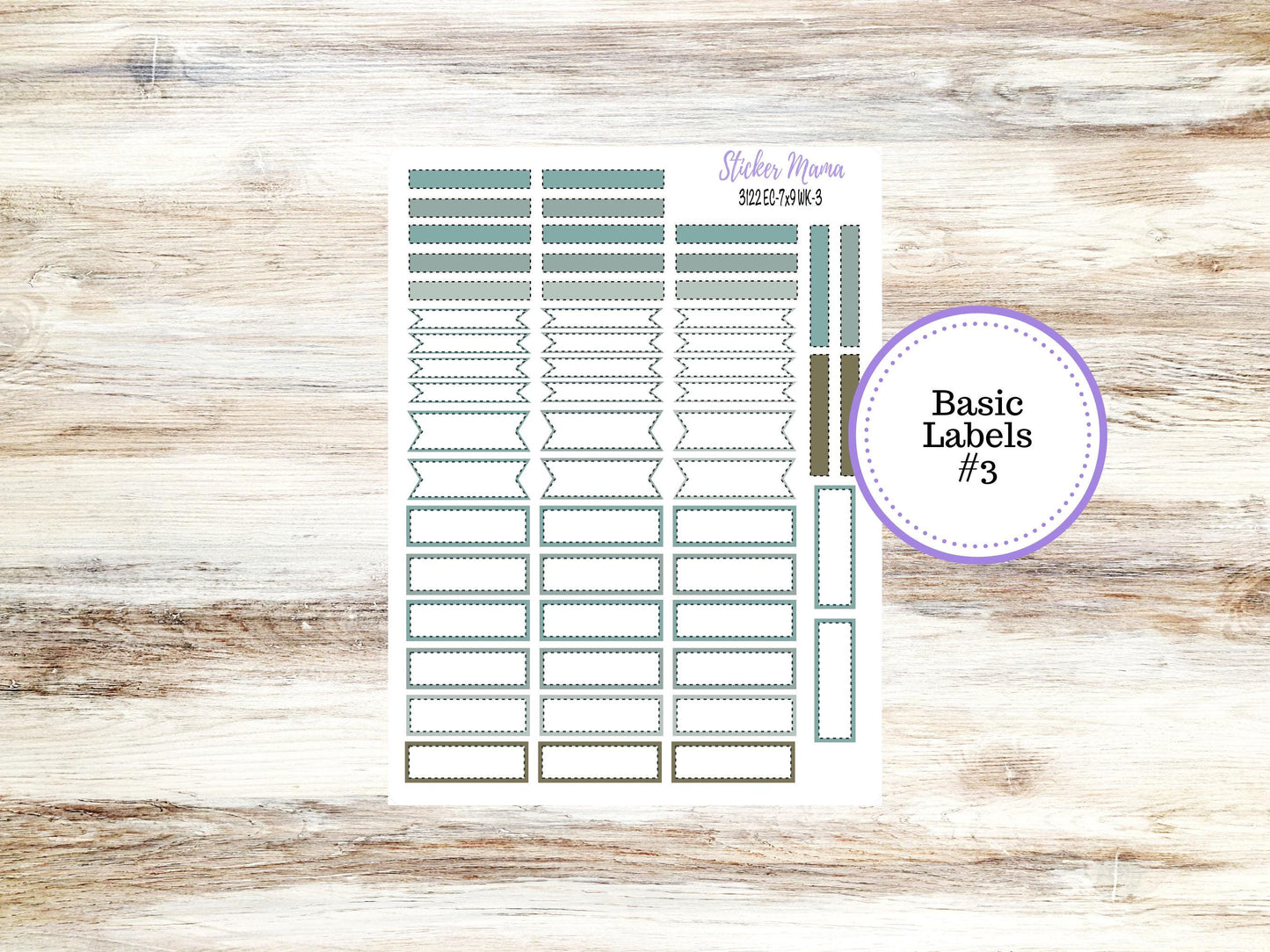 ERIN CONDREN WK-3122 || Vintage Bloom || Weekly Planner Kit || Erin Condren || Hourly Planner Kit || Vertical Planner Kit