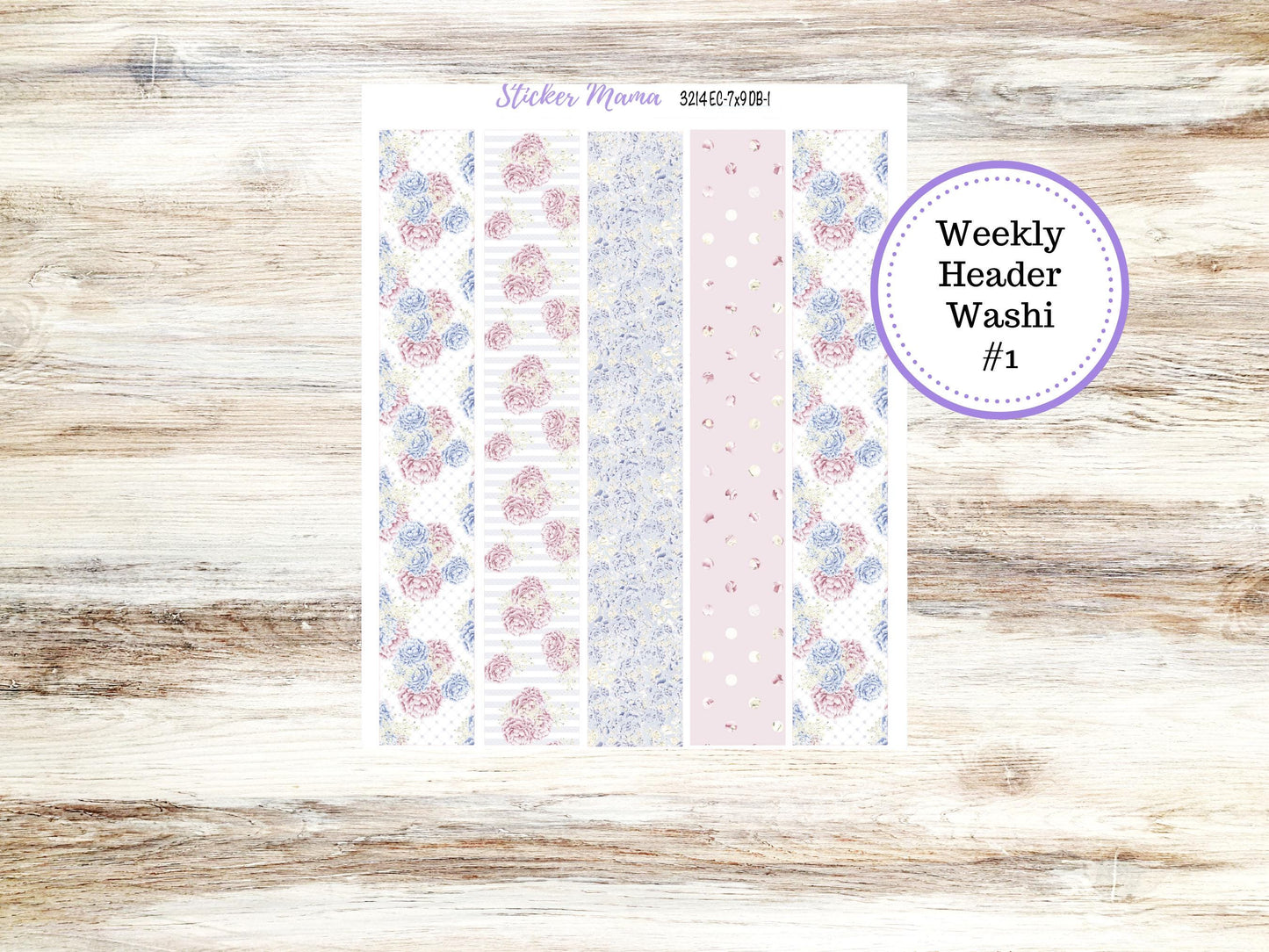 ERIN CONDREN Dashboard Planner Kit DB-3214 || April - Peony Palace || Dashboard Planner Sticker Kit || Erin Condren ||