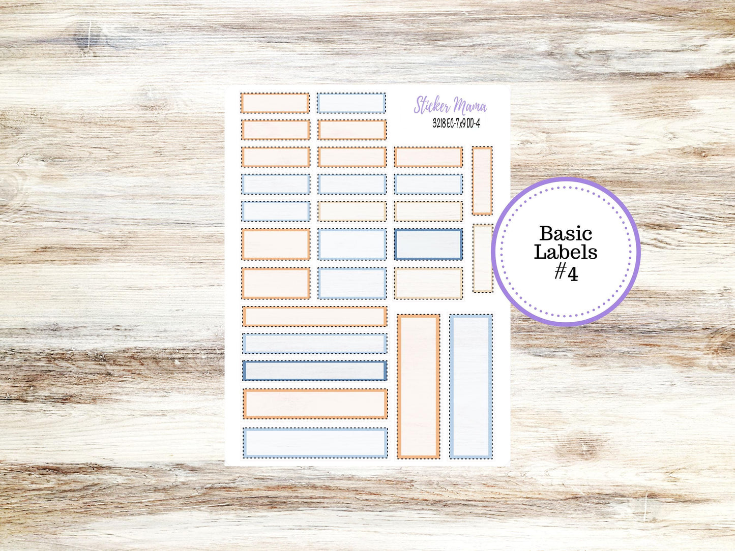 Erin Condren Daily Duo Planner Sticker Kit | 3218 Blossom Breeze