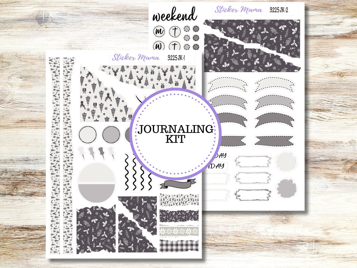 Journaling Kit 3225 |  Sleek Season  | Journal Planner Stickers