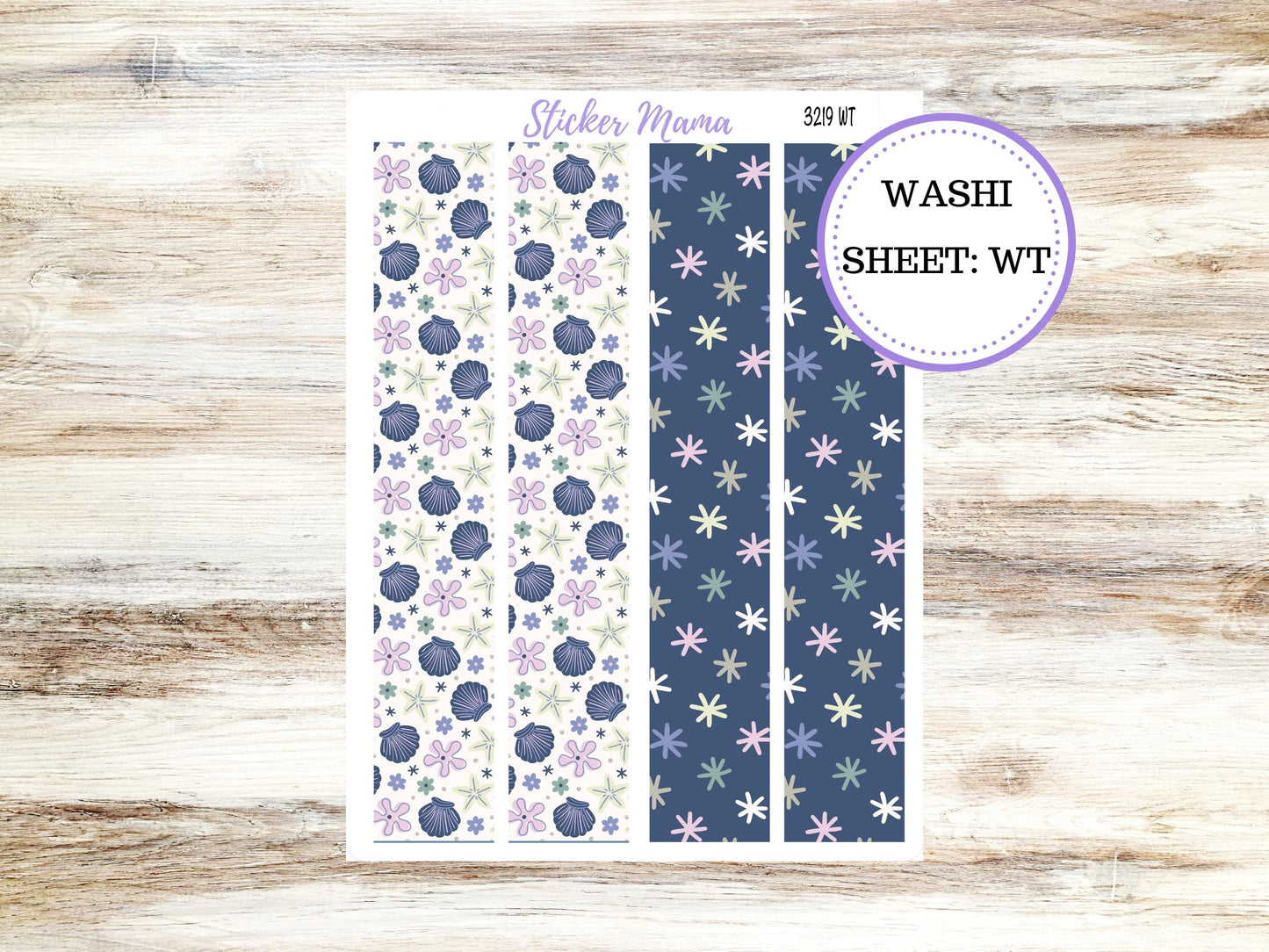 Washi Planner Stickers | Tropical Trinkets 3219