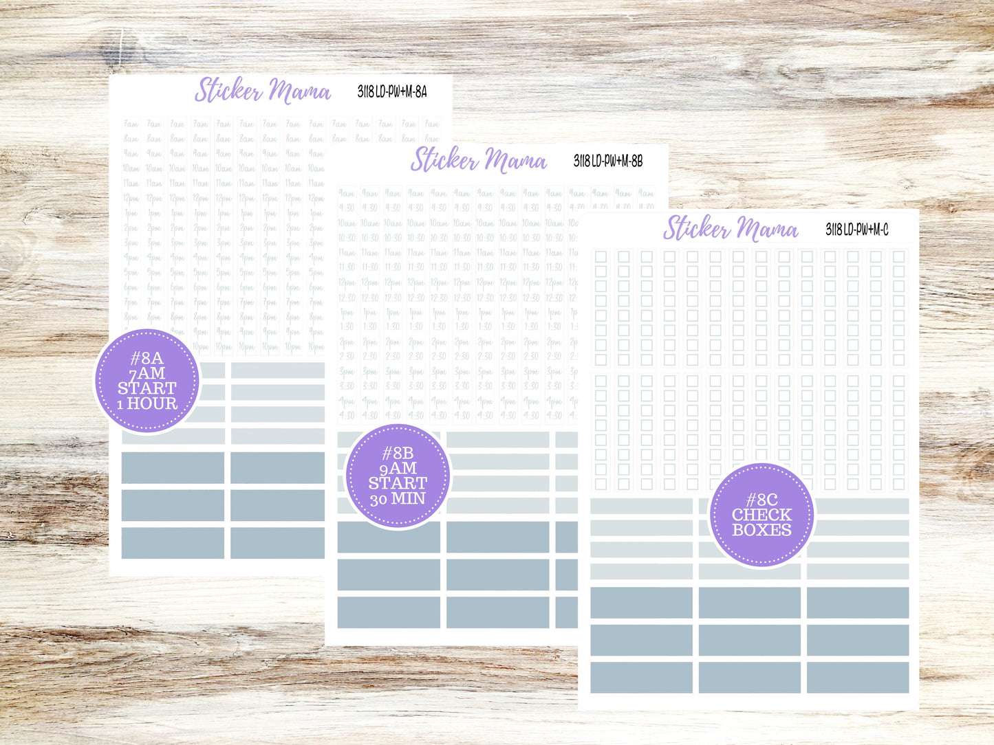 LD Large "The Scout" || PORTRAIT Weekly + Monthly Planner Kit #3118 || January || Laurel Denise Kit Portrait || || 10-25