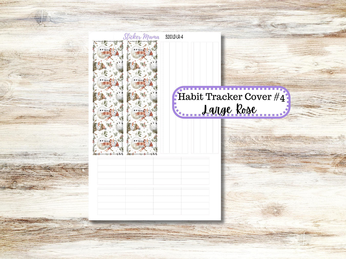 Laurel Denise Large Rose Planner Sticker Kit 3210 | December Frosty Friends | 9-26
