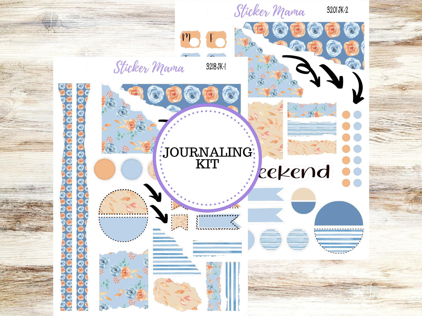 Journal Planner Sticker Kit | Blossom Breeze 3218