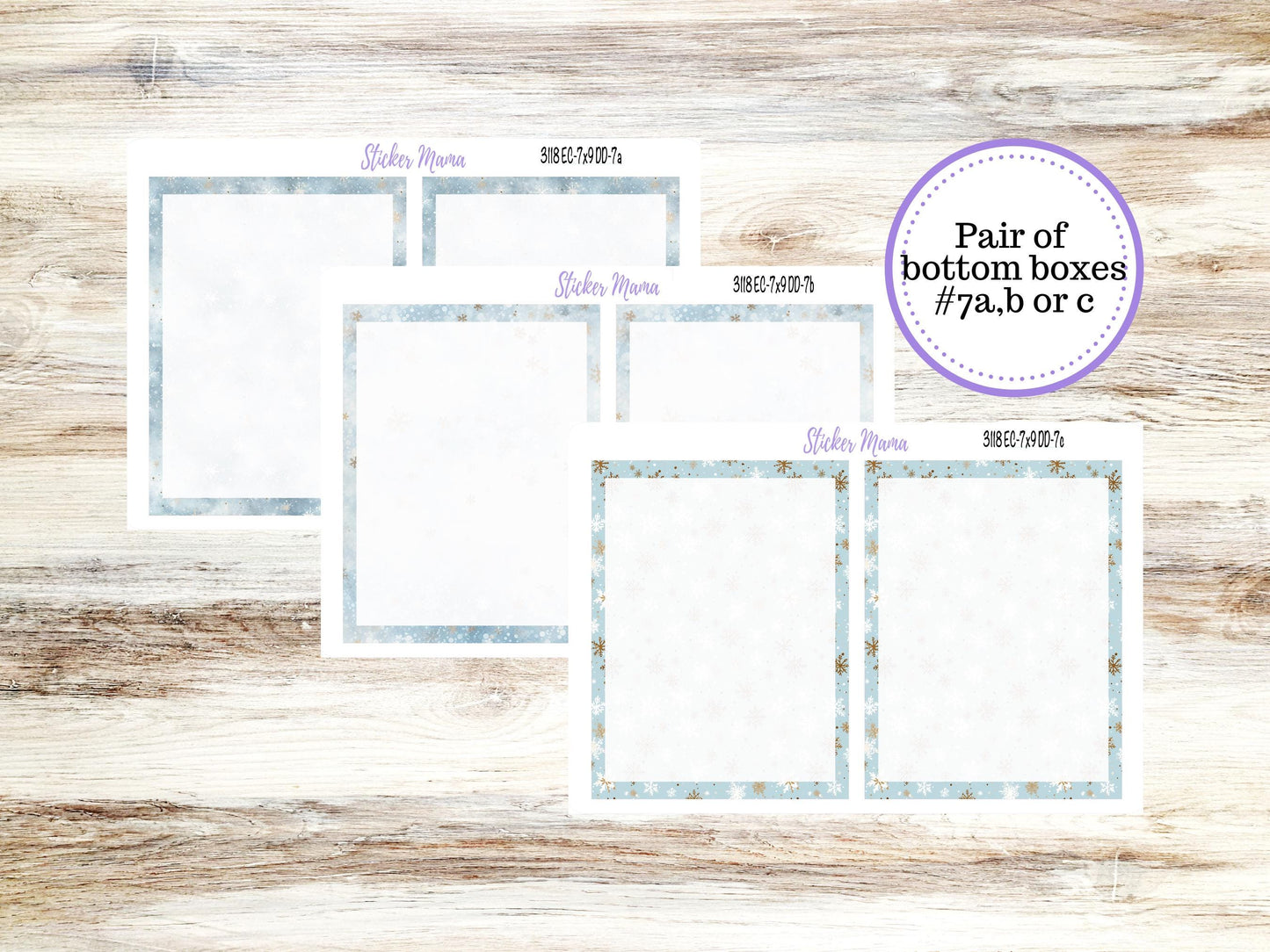 ERIN CONDREN Daily Duo Planner Kit DD-3118 || January || Daily Duo Planner Sticker Kit || Erin Condren ||