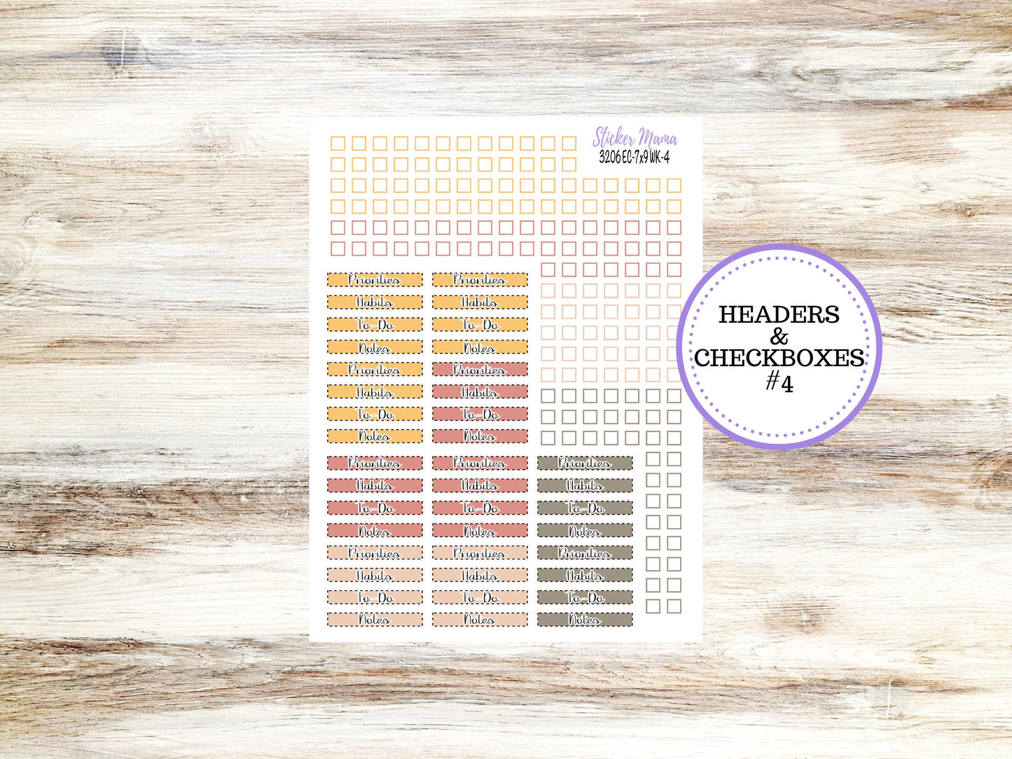ERIN CONDREN Weekly Planner Kit WK-3206 || September || Weekly Planner Sticker Kit || Erin Condren ||