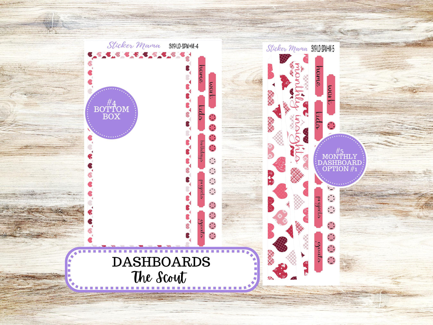 LD Small "The Scout" || PORTRAIT Weekly + Monthly Planner Kit #3119 || || Laurel Denise Kit Portrait || February || 10-25