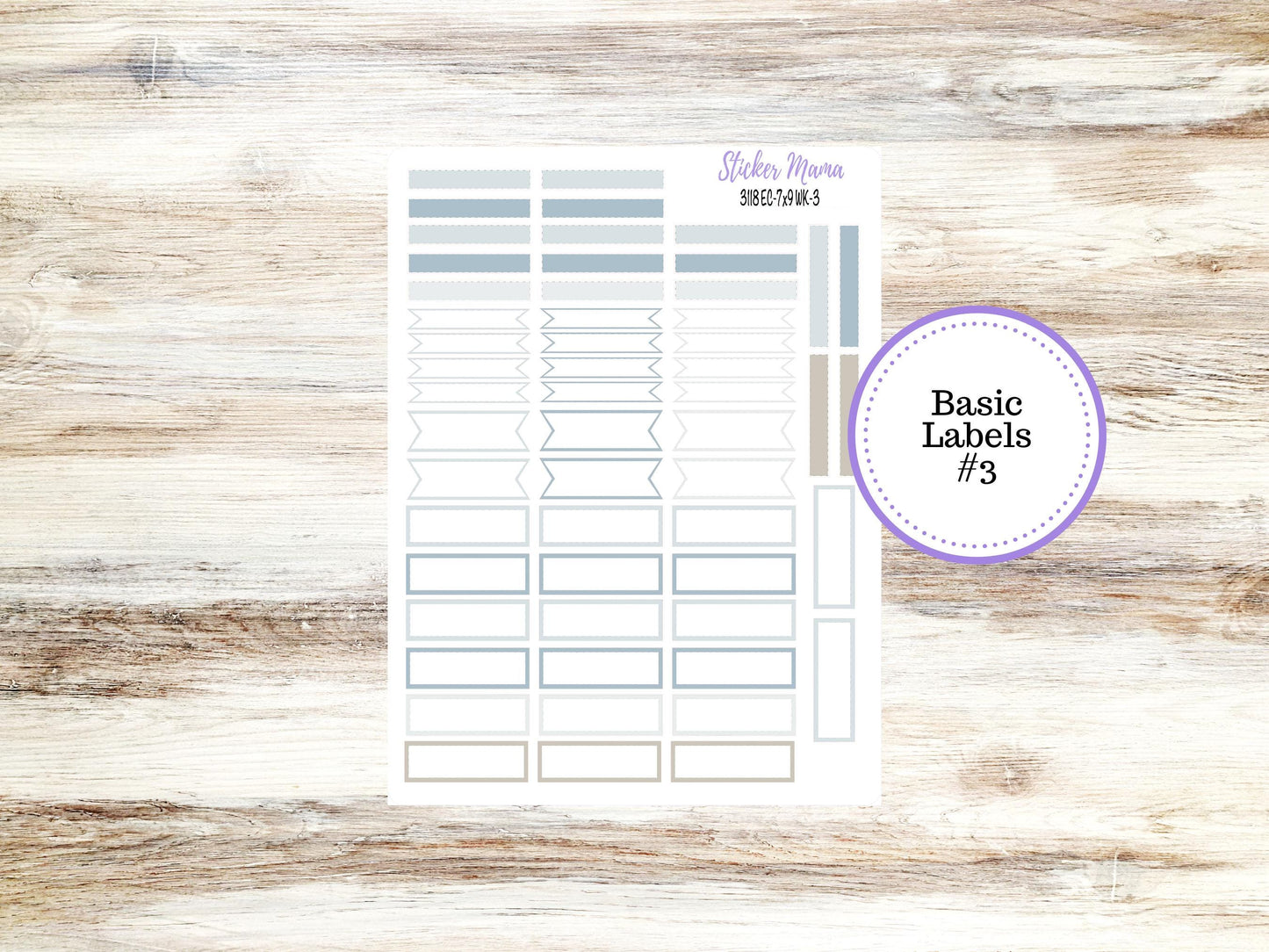 ERIN CONDREN Weekly Planner Kit WK-3118 || January || Weekly Planner Sticker Kit || Erin Condren || 10-25