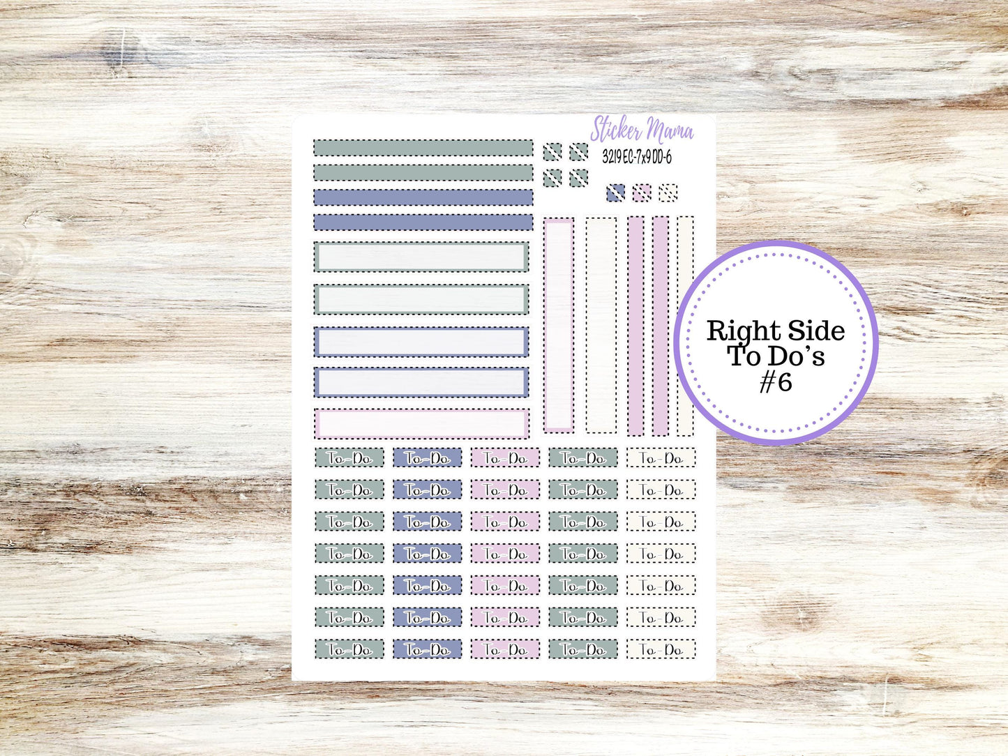 Erin Condren Daily Duo Planner Sticker Kit | 3219 Tropical Trinkets