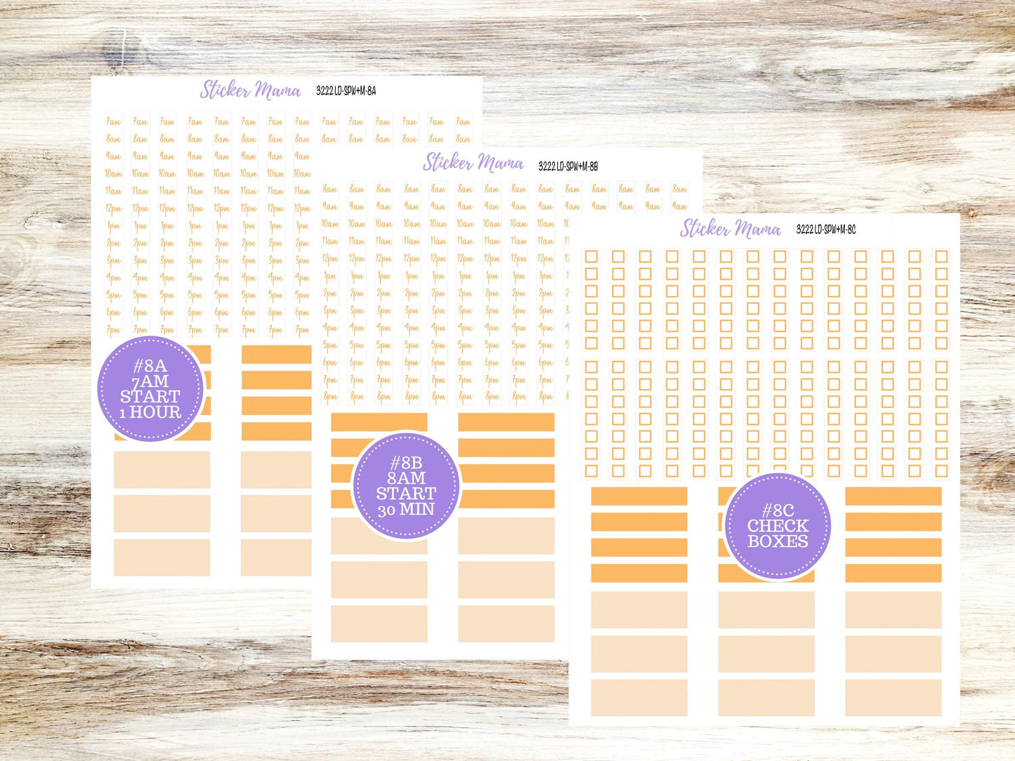 Laurel Denise Small Scout Planner Sticker Kit | Portrait Weekly + Monthly | October Cozy Ghost 3222 | 7-26