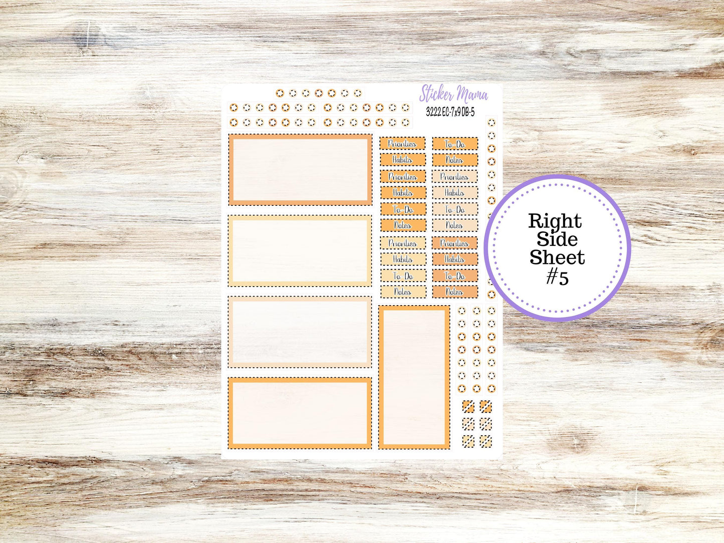 Erin Condren Dashboard Planner Kit DB | 3222 Cozy Ghost