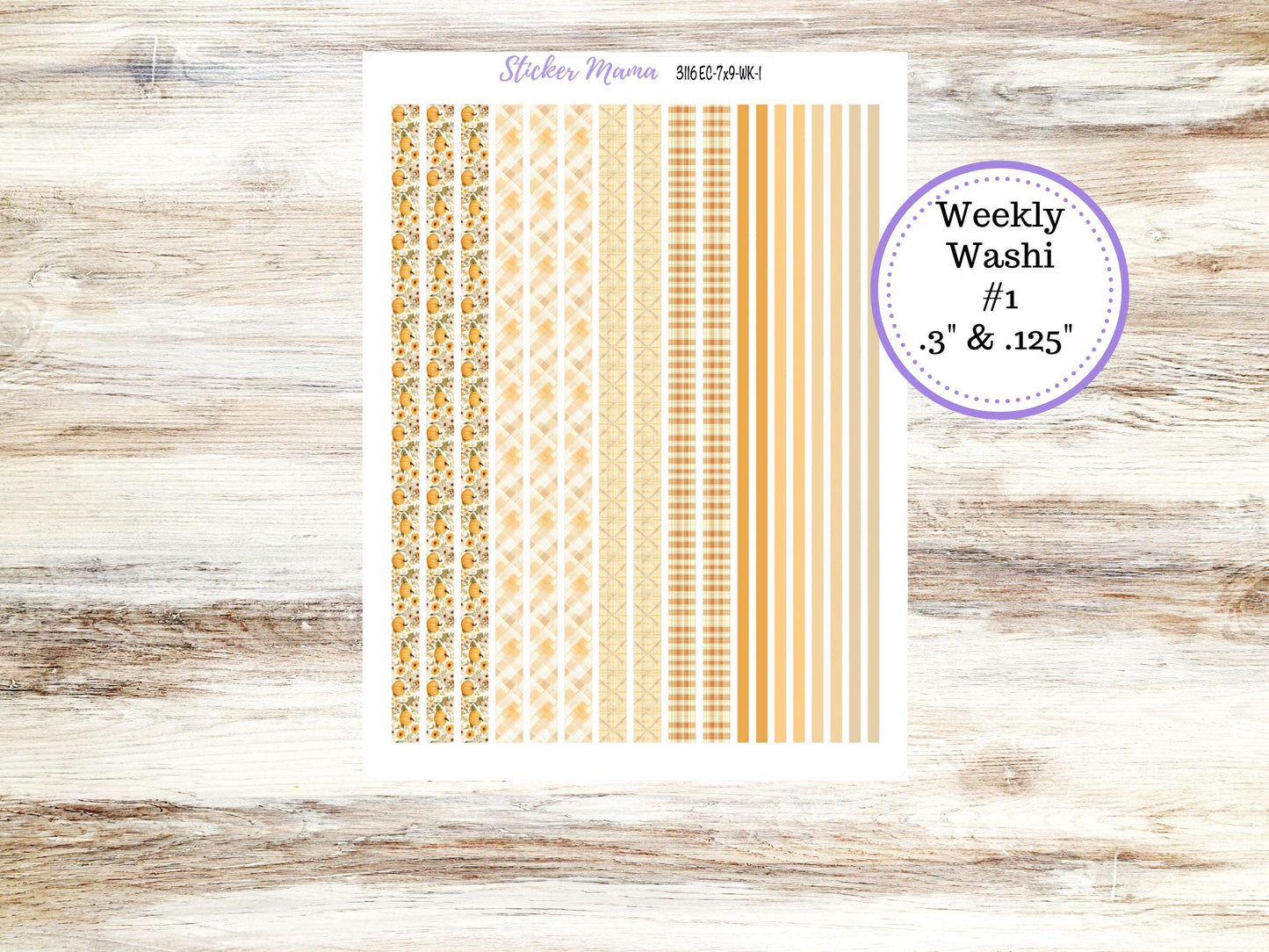 ERIN CONDREN Weekly Planner Kit WK-3116 || November || Weekly Planner Sticker Kit || Erin Condren ||