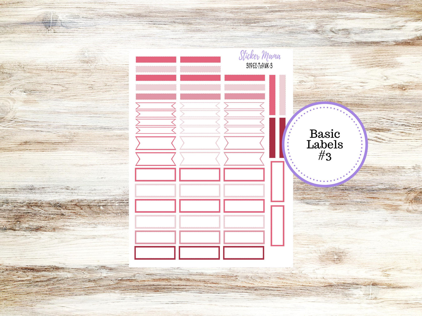 ERIN CONDREN Weekly Planner Kit WK-3119 || February || Weekly Planner Sticker Kit || Erin Condren || 10-25