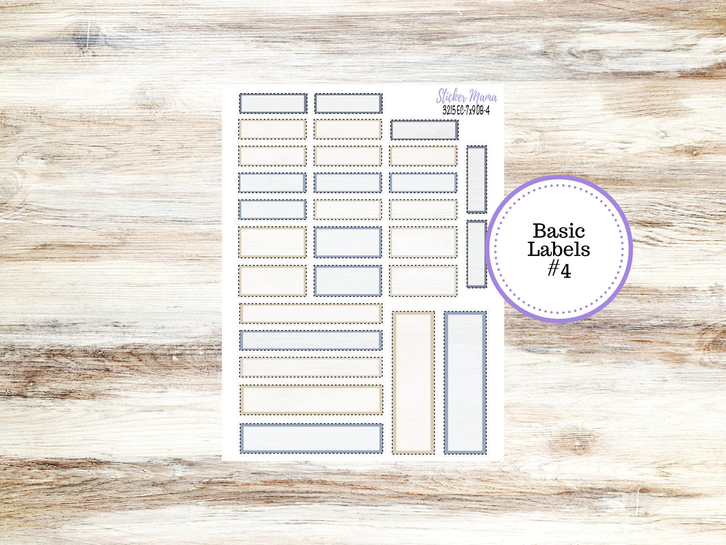 Erin Condren Dashboard Planner Sticker Kit | DB-3215 Charming Roses