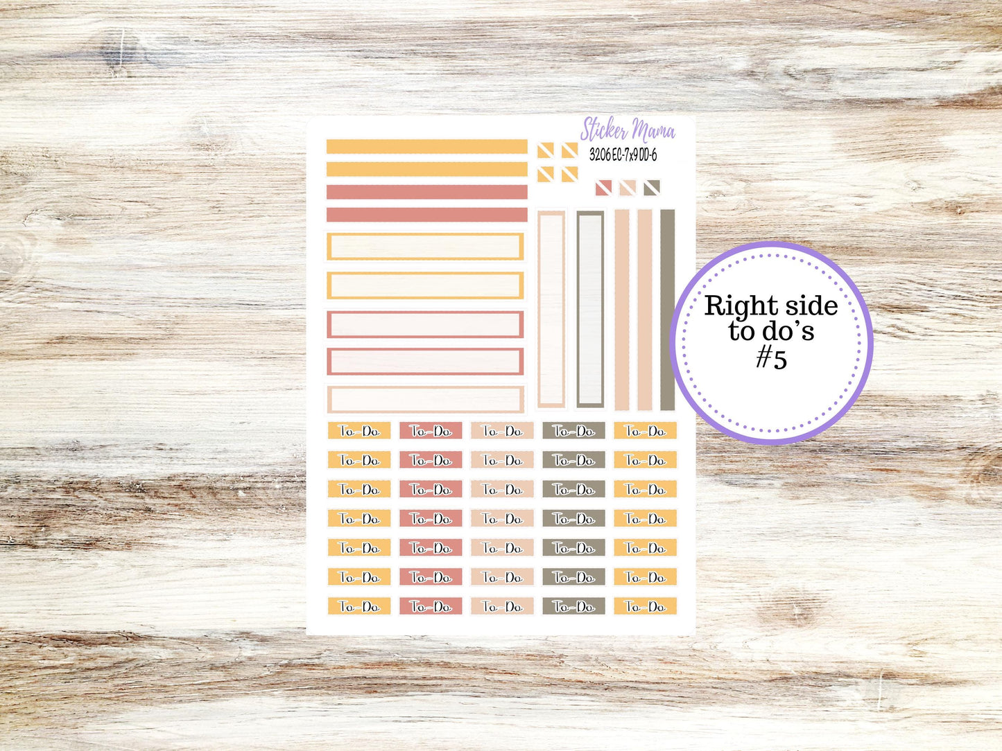 ERIN CONDREN Daily Duo Planner Kit DD-3206 || Falling Colors  || Daily Duo Planner Sticker Kit || Erin Condren ||
