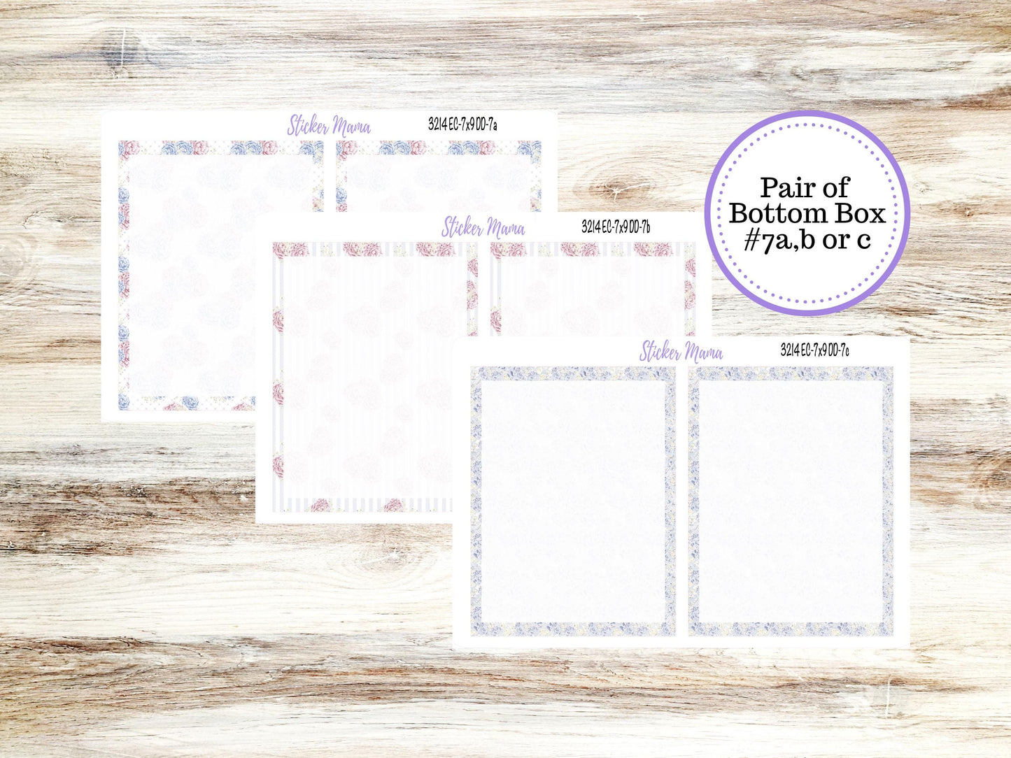 ERIN CONDREN Daily Duo Planner Kit DD-3214 || Peony Palace || Daily Duo Planner Sticker Kit || Erin Condren ||