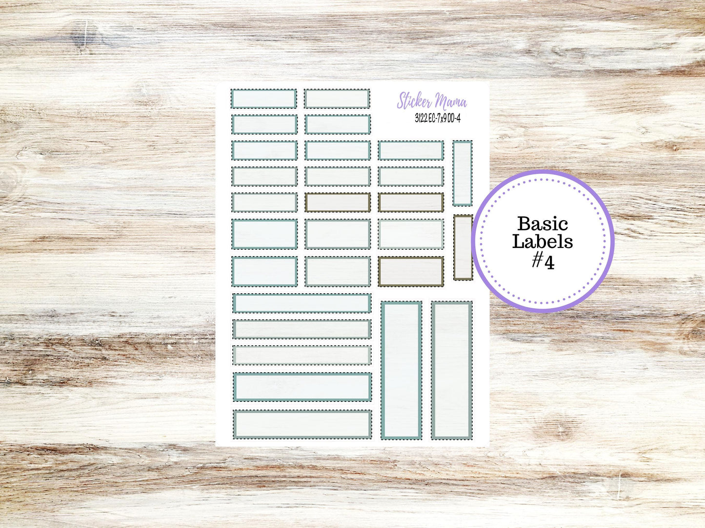 ERIN CONDREN Daily Duo Planner Kit DD-3122 || Vintage Bloom || Daily Duo Planner Sticker Kit || Erin Condren ||