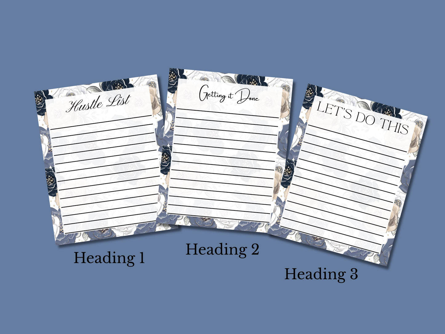 Charming Roses 3215 Notepad | 4 x 5 | To Do List | Shopping List | Note Pad