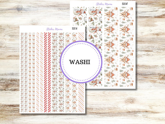 Washi Planner Stickers 3210 | Frosty Friends |