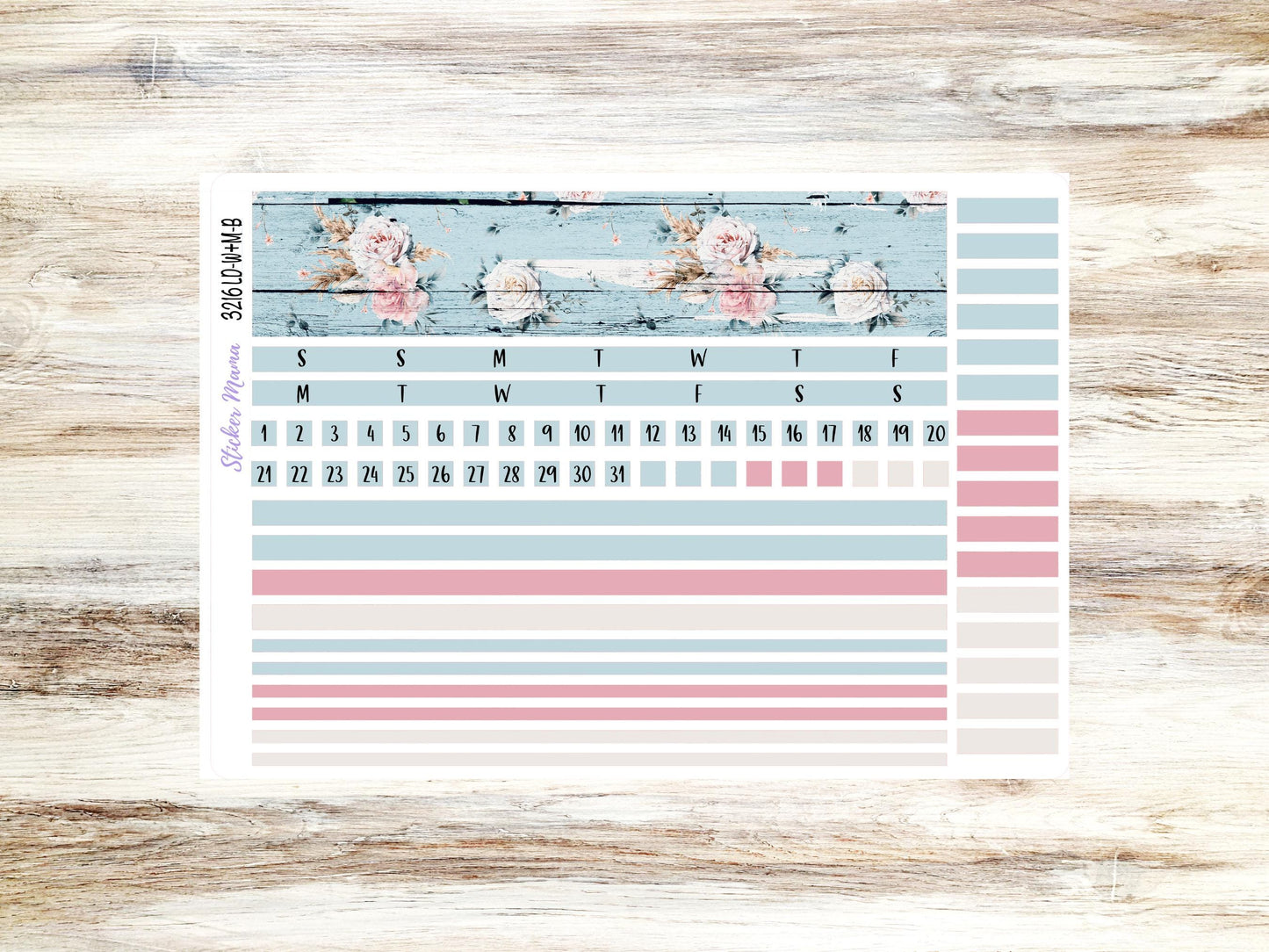 Banner Set || Laurel Denise Large Anne & Nancy || Week + Month || Monthly Header Kit