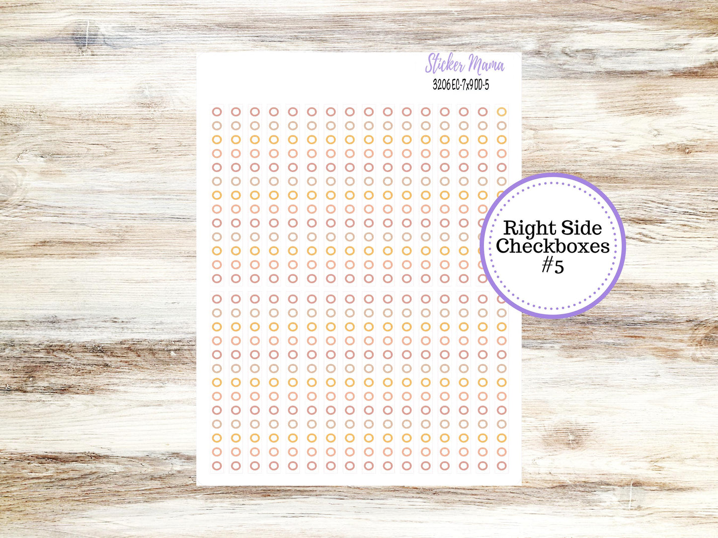 Erin Condren Daily Duo Planner Kit DD-3206 | Falling Colors  | Full Month Kit