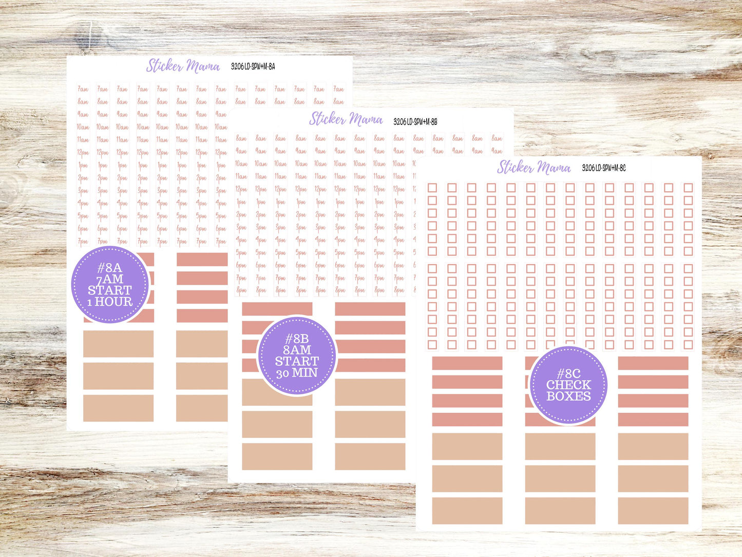Laurel Denise Small Scout Planner Sticker Kit | Portrait Weekly + Monthly | September 3206 Falling Colors | 6-26