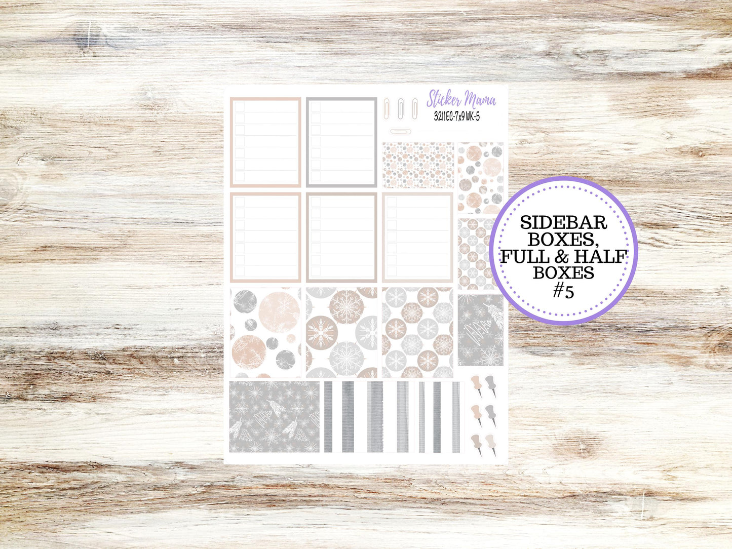 ERIN CONDREN Weekly Planner Kit WK-3211 || January || Weekly Planner Sticker Kit || Erin Condren || Pastel Wonderland || 10-25