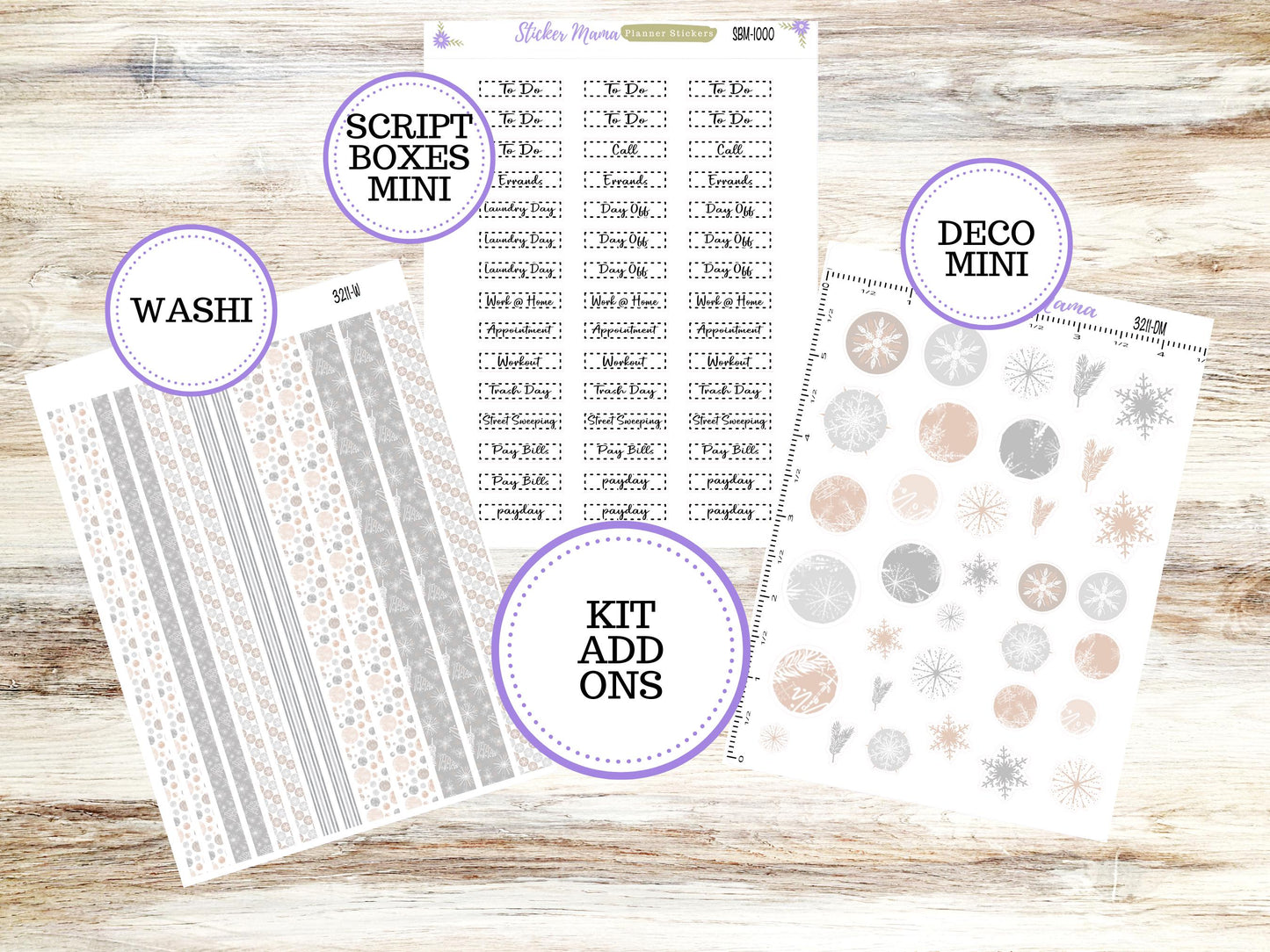 JOURNALING KIT  || #3211 ||  Pastel Wonderland  || Journal Planner || Planner Stickers || Journal Stickers