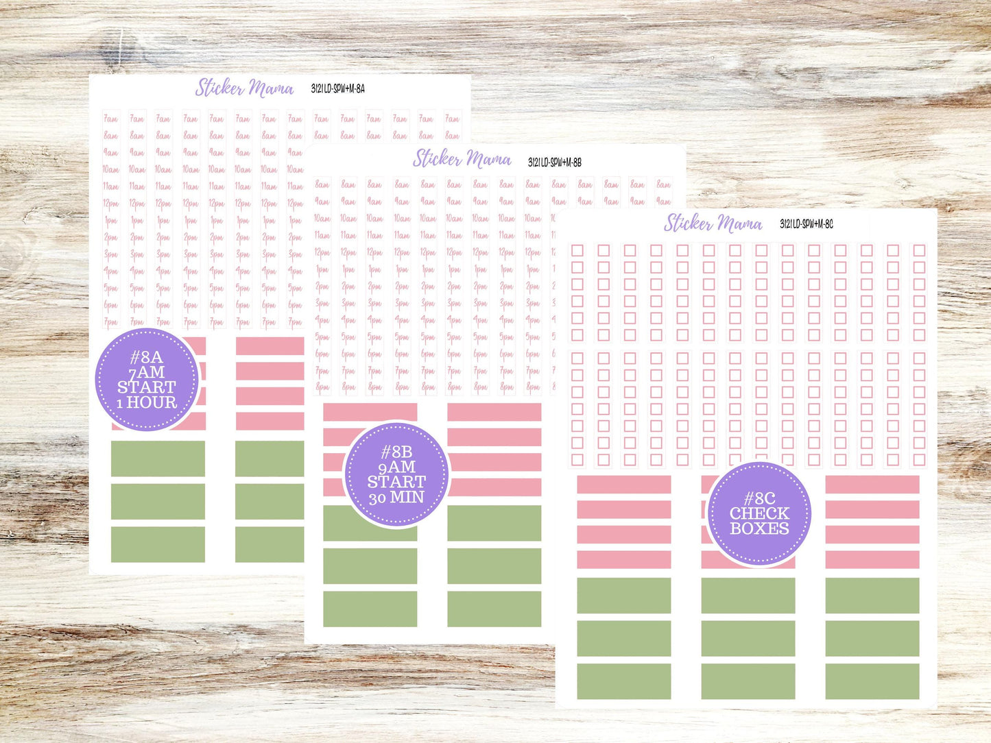 LD Small "The Scout" || PORTRAIT Weekly + Monthly Planner Kit #3121 || April Eater Petals || Laurel Denise Kit Portrait  || 12-25