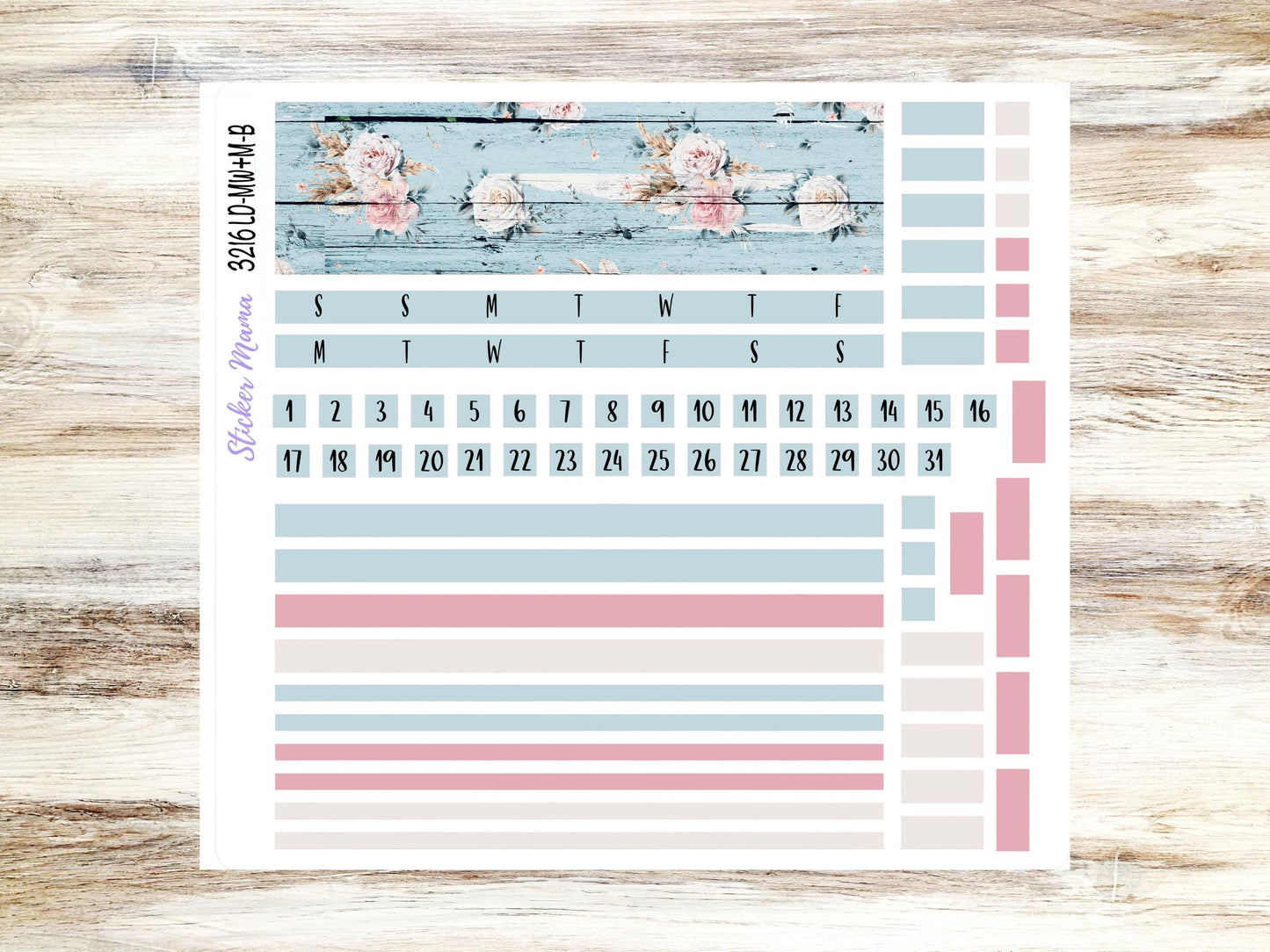 Banner Set || Laurel Denise Small Anne & Nancy || Mini Week + Month || Monthly Header Kit