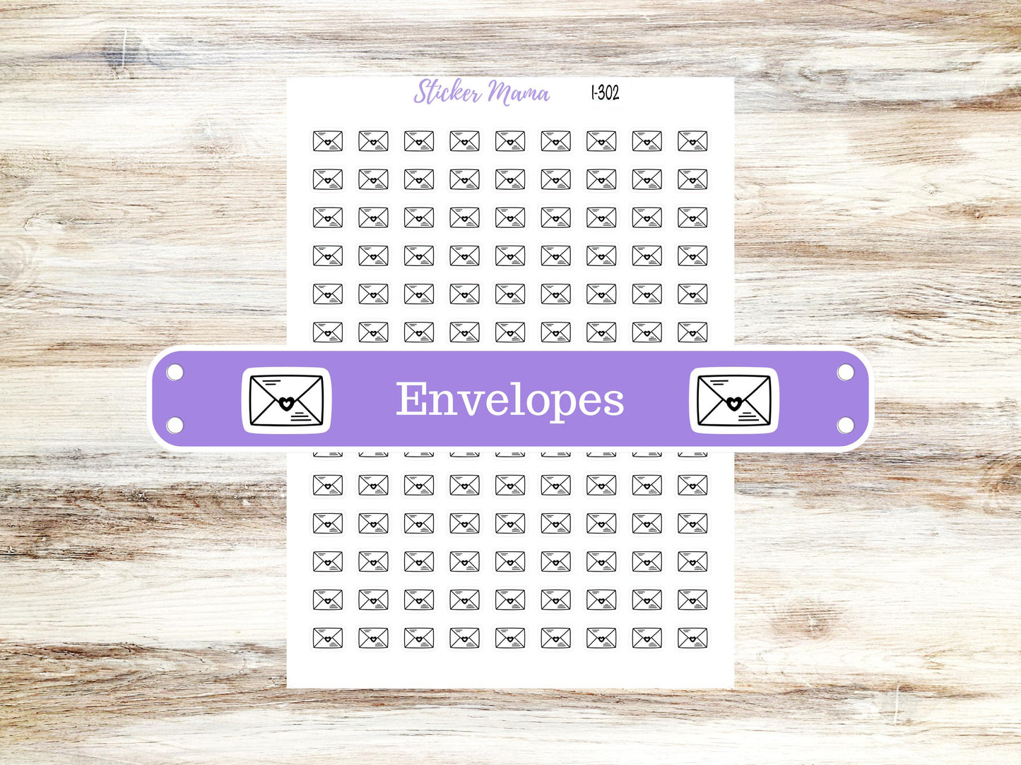 Envelope Planner Stickers | I-302