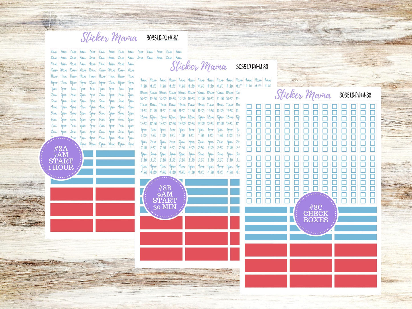 Laurel Denise Large Scout Planner Sticker Kit | Portrait Weekly + Monthly | July 3035 American Dream | 4-26