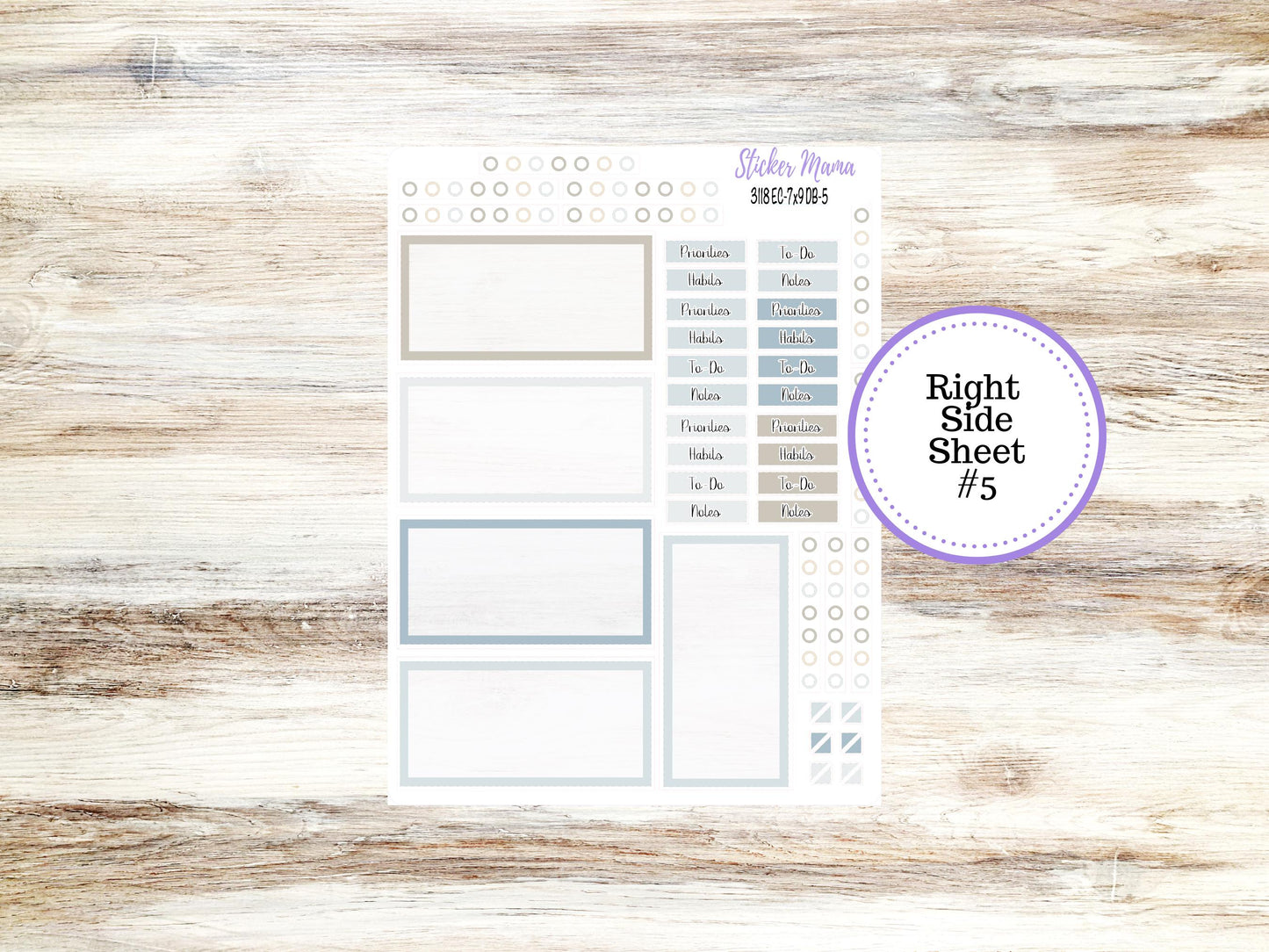 ERIN CONDREN Dashboard Planner Kit DB-3118 || January || Dashboard Planner Sticker Kit || Erin Condren ||