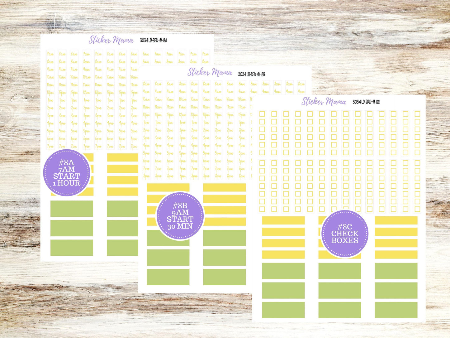 LD Small "The Scout" || PORTRAIT Weekly + Monthly Planner Kit #3034 || Fresh Squeeze || Laurel Denise Kit Portrait  || 11-25