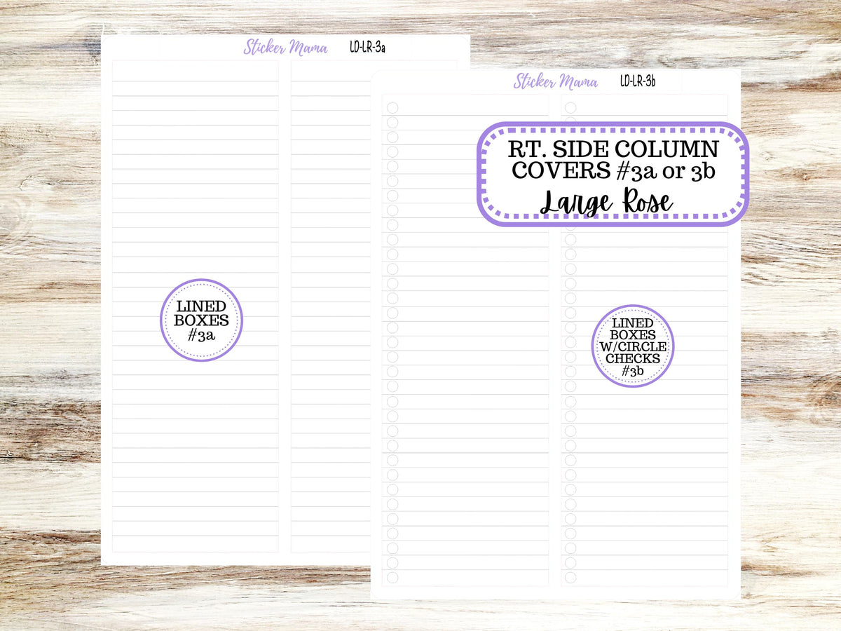 Laurel Denise Large Rose Planner Sticker Kit 3210 | December Frosty Friends | 9-26