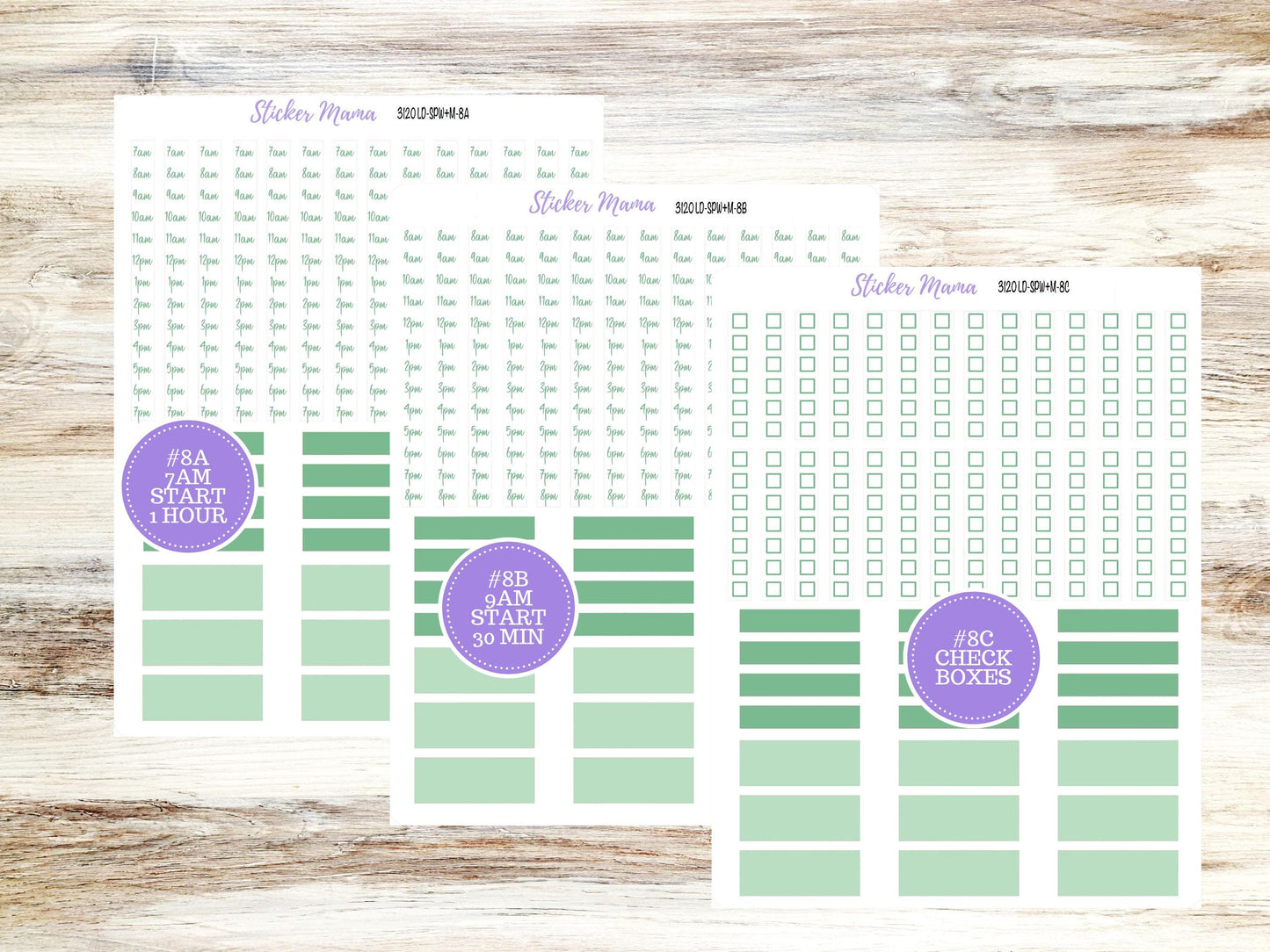 LD Small "The Scout" || PORTRAIT Weekly + Monthly Planner Kit #3120 || March Shamrock Magic || Laurel Denise Kit Portrait  || 11-25