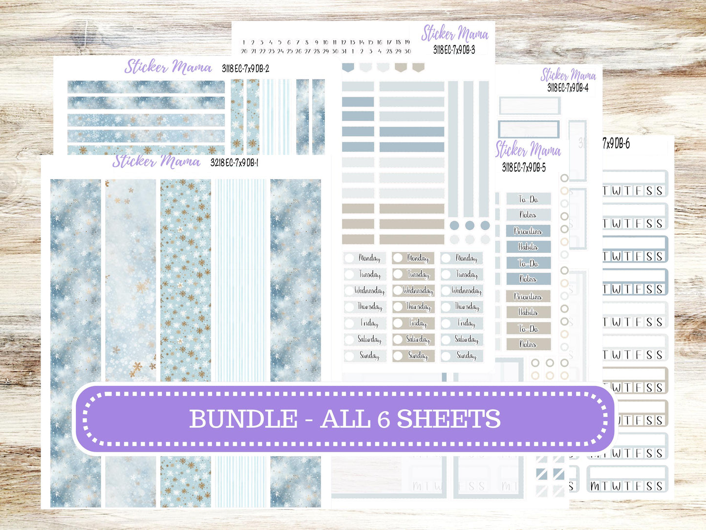 ERIN CONDREN Dashboard Planner Kit DB-3118 || January || Dashboard Planner Sticker Kit || Erin Condren ||