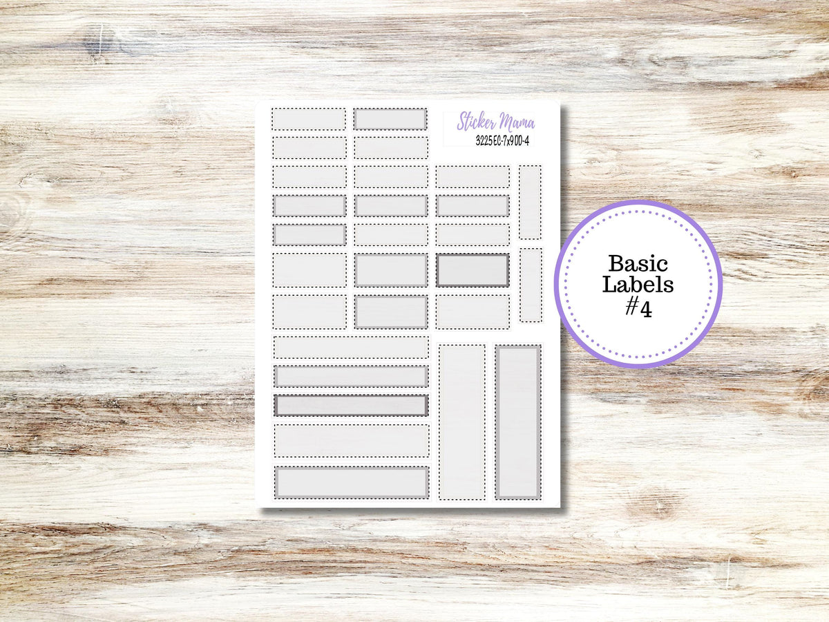 Erin Condren Daily Duo Planner Sticker Kit 3225 | December - Sleek Season | 9-26