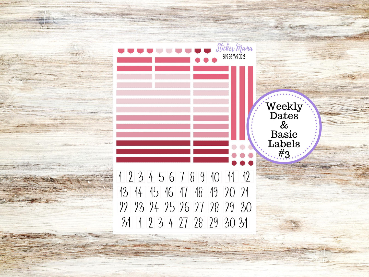 ERIN CONDREN Daily Duo Planner Kit DD-3119 || February || Daily Duo Planner Sticker Kit || Erin Condren ||