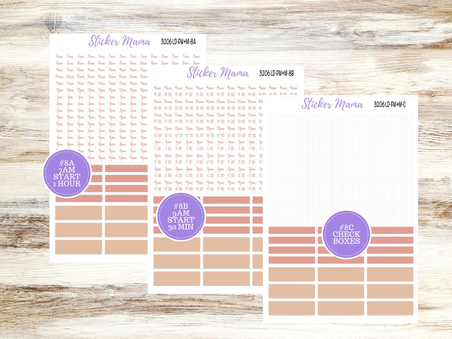 Laurel Denise Large Scout Planner Sticker Kit | Portrait Weekly + Monthly | September Falling Color 3206 | 6/26