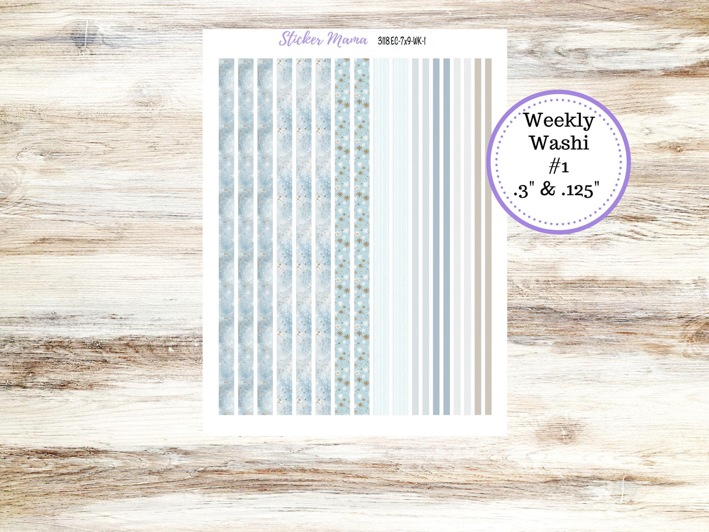 ERIN CONDREN Weekly Planner Kit WK-3118 || January || Weekly Planner Sticker Kit || Erin Condren || 10-25