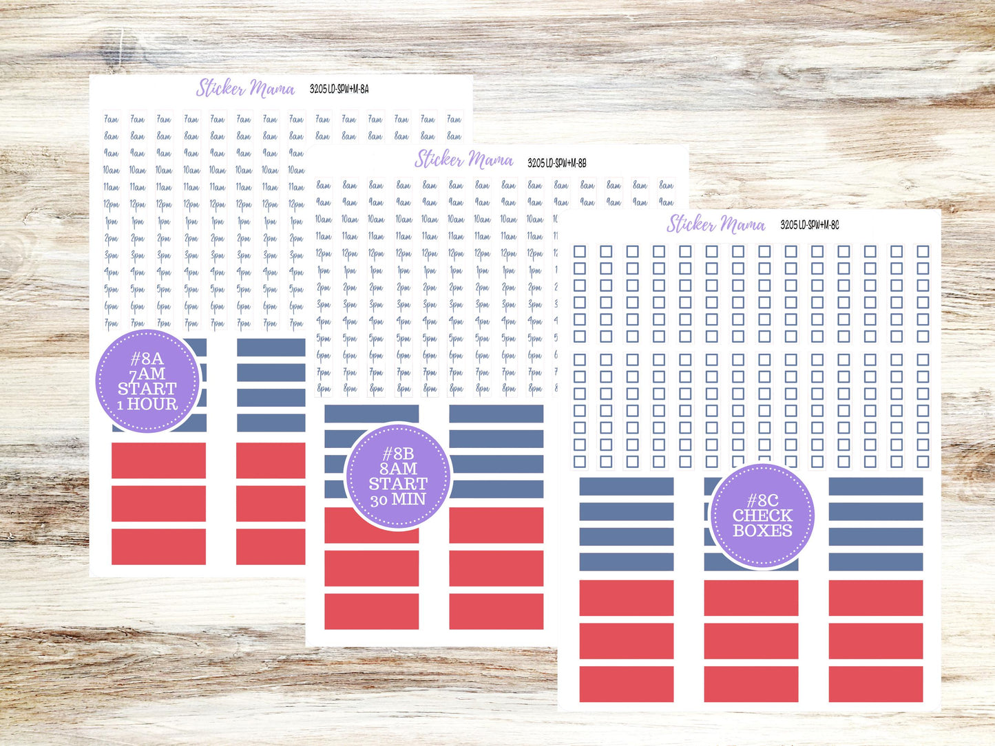 Laurel Denise Small Scout Planner Sticker Kit | Portrait Weekly + Monthly | July Patriotic Festivities 3205 | 4-26