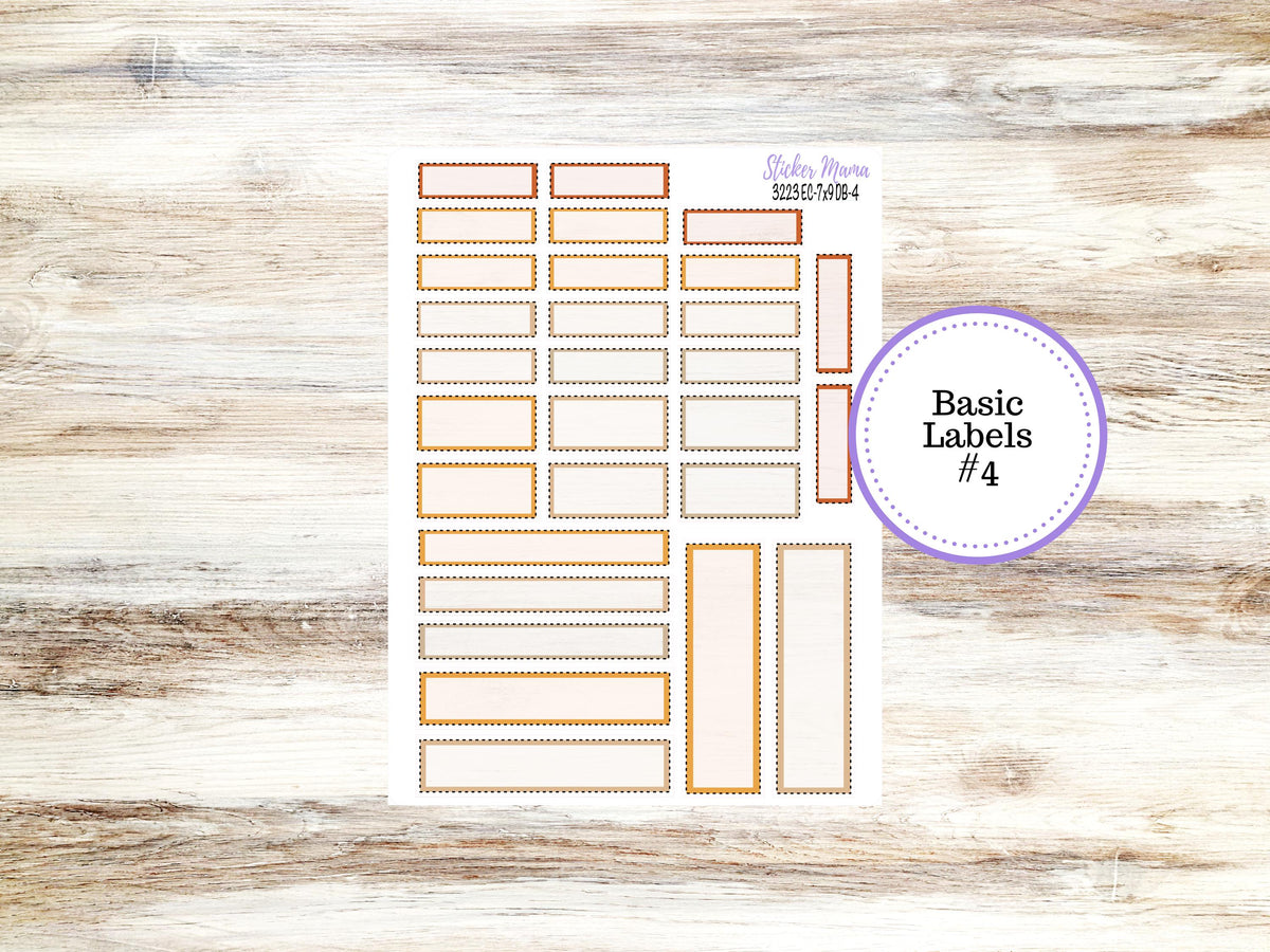 Erin Condren Dashboard Planner Kit DB | 3223 Fall Pressed Flowers November