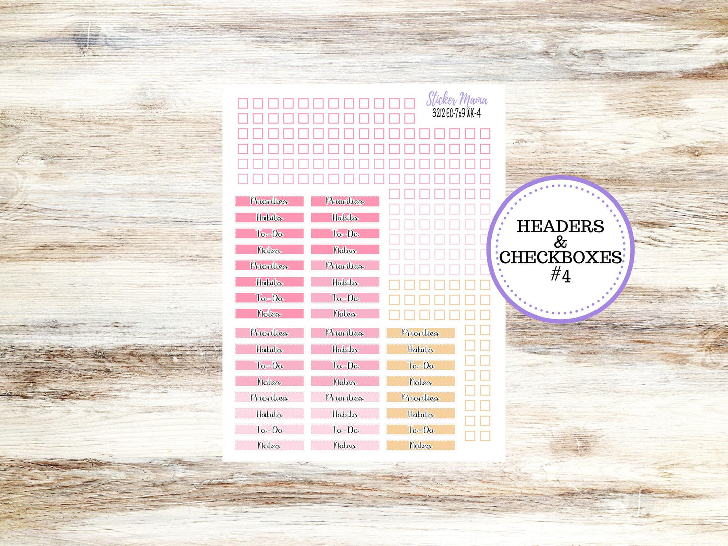 ERIN CONDREN Weekly Planner Kit WK-3212 || February || Weekly Planner Sticker Kit || Erin Condren || Love Notes || 10-25