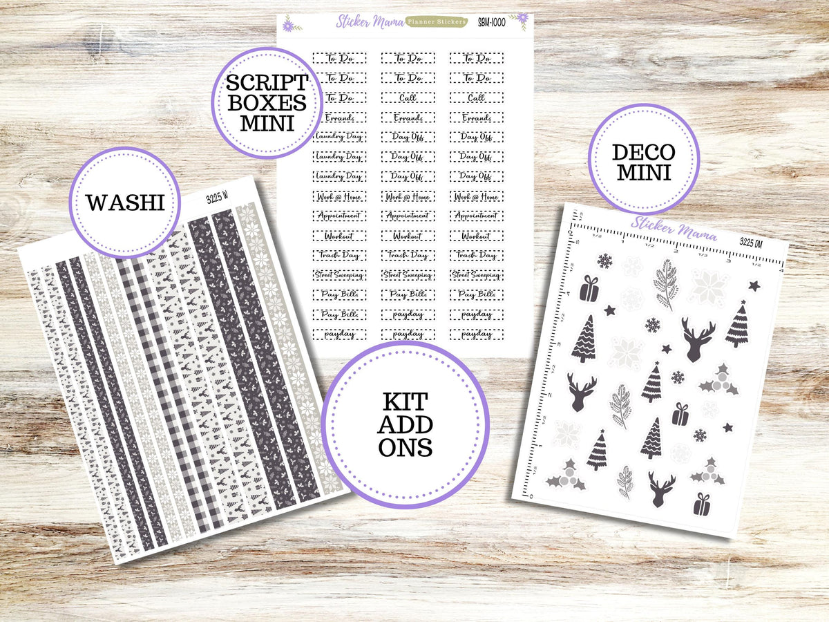 Journaling Kit 3225 |  Sleek Season  | Journal Planner Stickers
